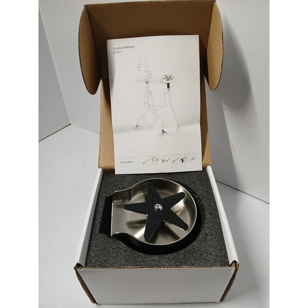 Kitchen Glass Rinser for Sink,‎ Jet Cup Washer for Sink, New In Orginal Box